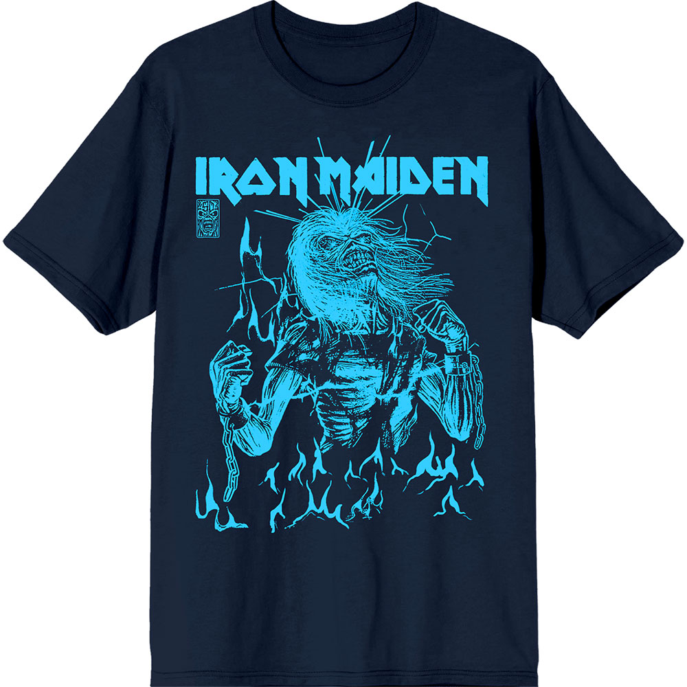 IRON MAIDEN / 50 Life After Death Flames Blue (Navy Blue) [󒍓׏i 2025N621ijX܂ł̎t]