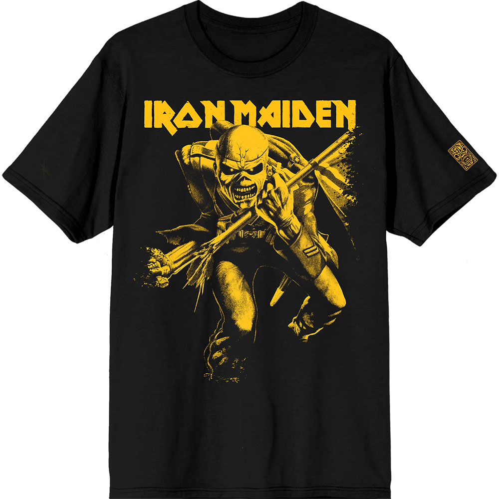 IRON MAIDEN / 50 Trooper Crop Yellow (Black) (Sleeve Print) [󒍓׏i 2025N621ijX܂ł̎t]