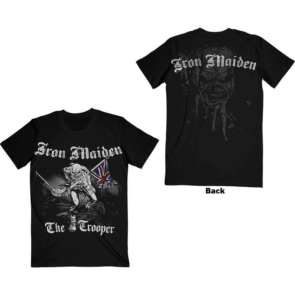 IRON MAIDEN / Sketched Trooper (Black) (Back Print) [󒍓׏i 2025N621ijX܂ł̎t]
