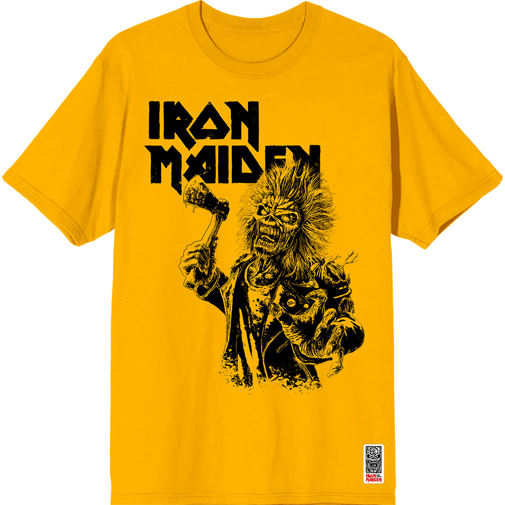IRON MAIDEN / Est. 1975 Eddie Axe Graphic (Yellow) [󒍓׏i 2025N621ijX܂ł̎t]