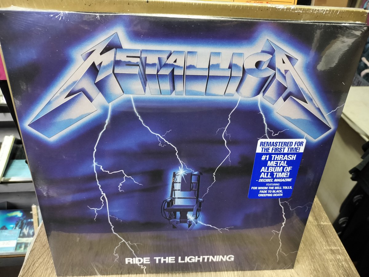 METALLICA / Ride the Lightning (LP/2016 reissue)