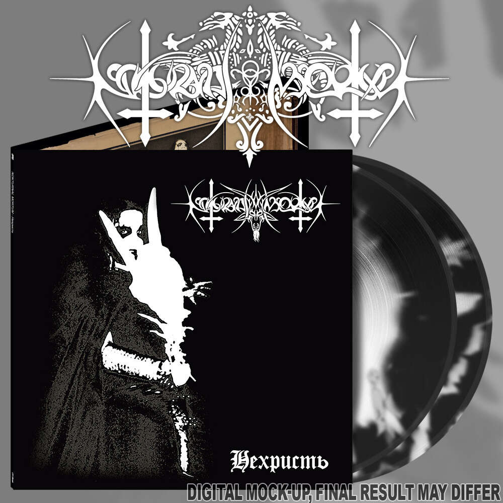 NOKTURNAL MORTUM / NeChrist 2LP black/white vinyl@(2025 reissue)