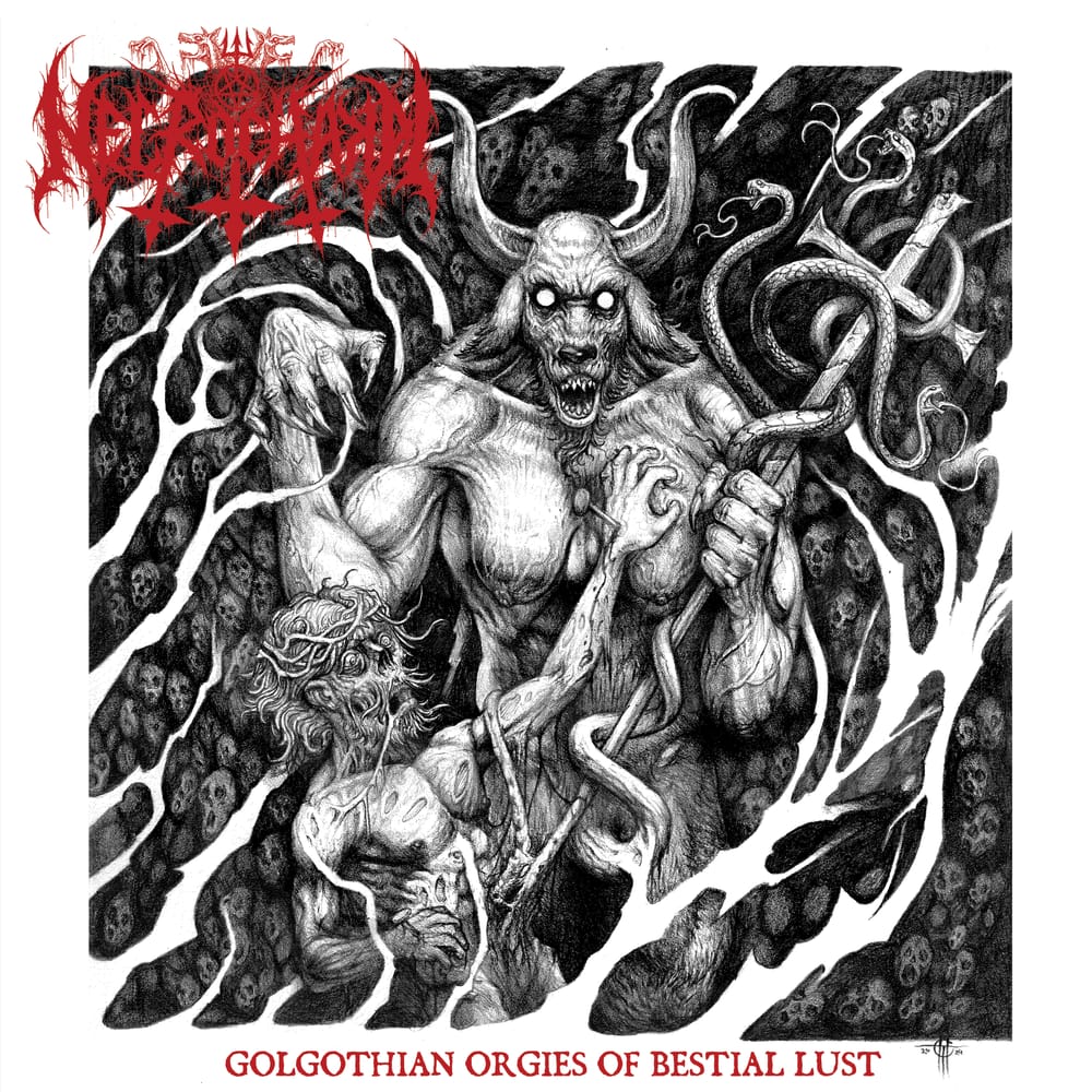NECROCHAKAL / Golgothian Orgies of Bestial Lust