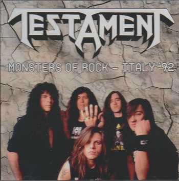 TESTAMENT / Monsters Of Rock Italy 92 (boot)