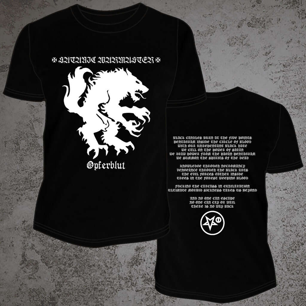 SATANIC WARMASTER / Opferblut T-SHIRT