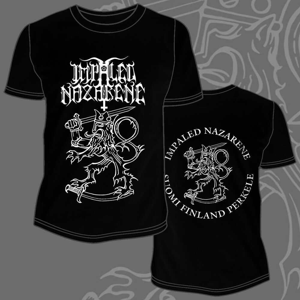 IMPALED NAZARENE / Suomi Finland Perkele 2022 T-SHIRT (L)