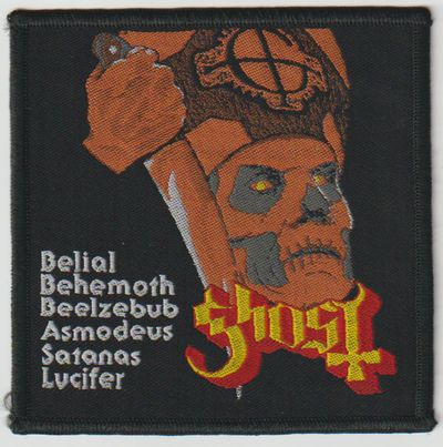 GHOST / Belial Behemoth Beelzebub ` BLACK border (SP)