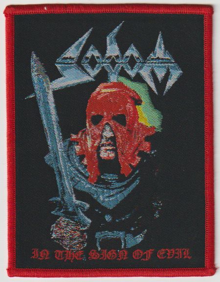 SODOM / In the sign of Evil RED border (SP)