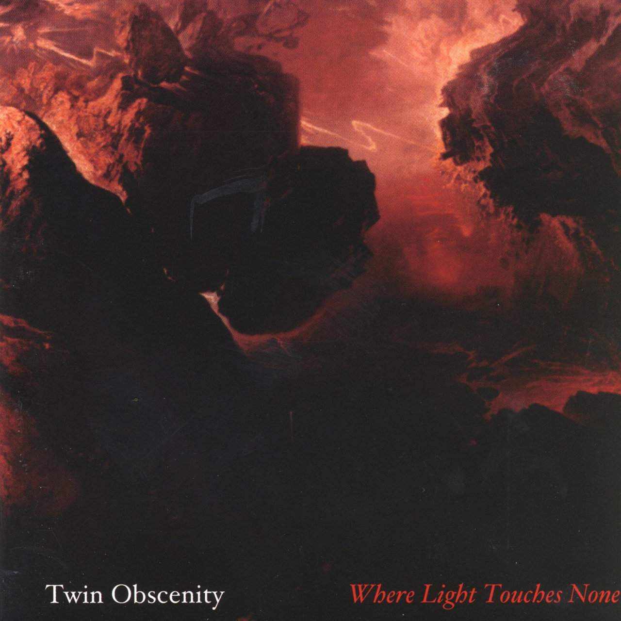 TWIN OBSCENITY / Where Light Touches None (digi) (2025 reissue)