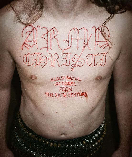 ARMA CHRISTi:BLACK METAL APPAREL FROM THE 20th CENTURY (BOOK)