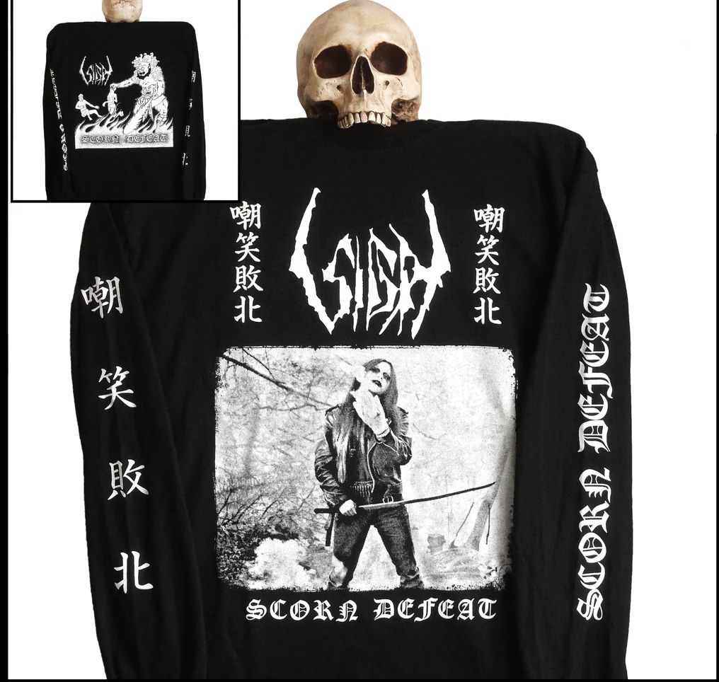 SIGH / Scorn Defeat LONGSLEEVE Shirt (L)