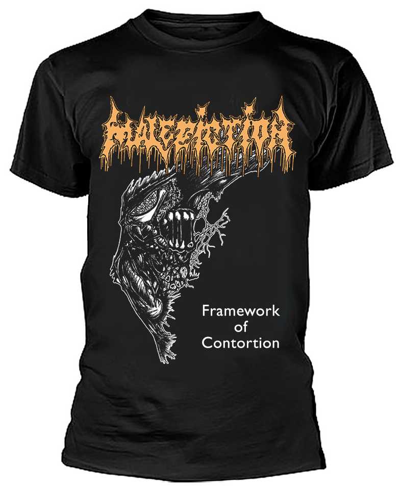 MALEDICTION / Framework of Contortion T-Shirt (L)