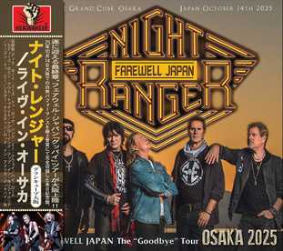 NIGHT RANGER - OSAKA 2025 (2CDR)