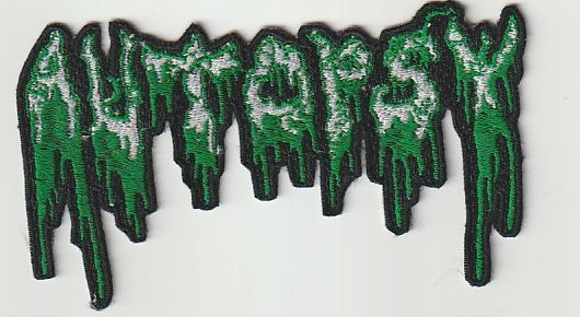 AUTOPSY / Green logo shaped (SP)