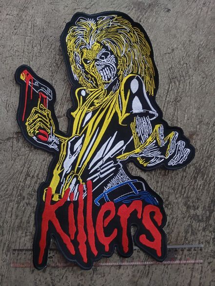 IRON MAIDEN / Killers BIG SHAPED BACK PATCH 