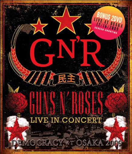 GUNS N' ROSES - DEMOCRACY AT OSAKA 2009(3CDR+2DVDR)