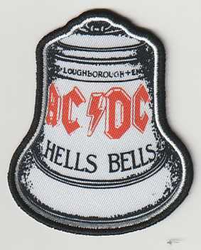 AC/DC / Hells Bells White SHAPED (SP)