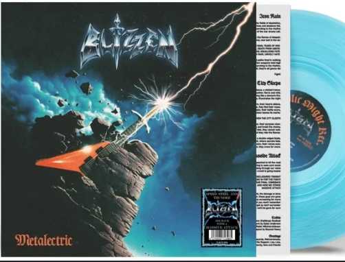 BLIZZEN / Metalectric LP (Ice Blue Vinyl)