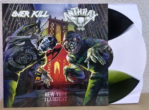 ANTHRAX/OVERKILL / New York Hardest (boot LP)