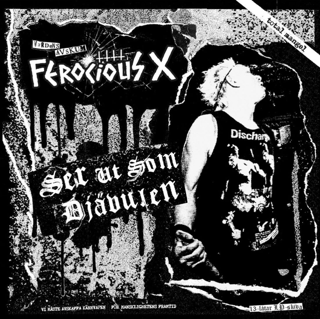 FEROCIOUS X / Ser Ut Som Djavulen LP 