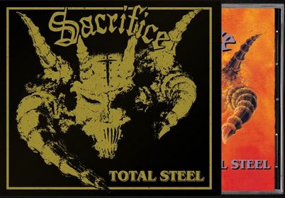 SACRIFICE / Total Steel (slip/2025 reissue)