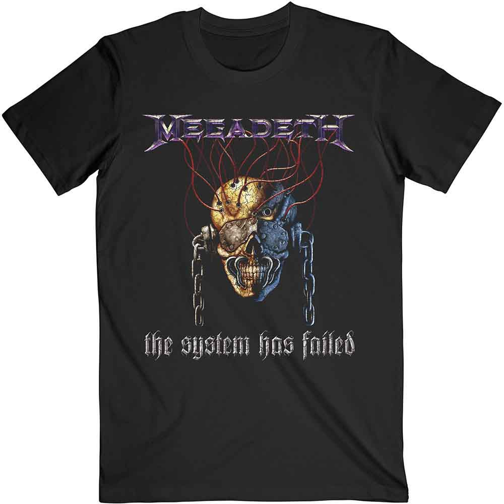 MEGADETH / Systems Fail (T-SHIRT) (Black) [�󒍓��׏��i 2026�N1��18��(��) �X���܂ł̎�t��]