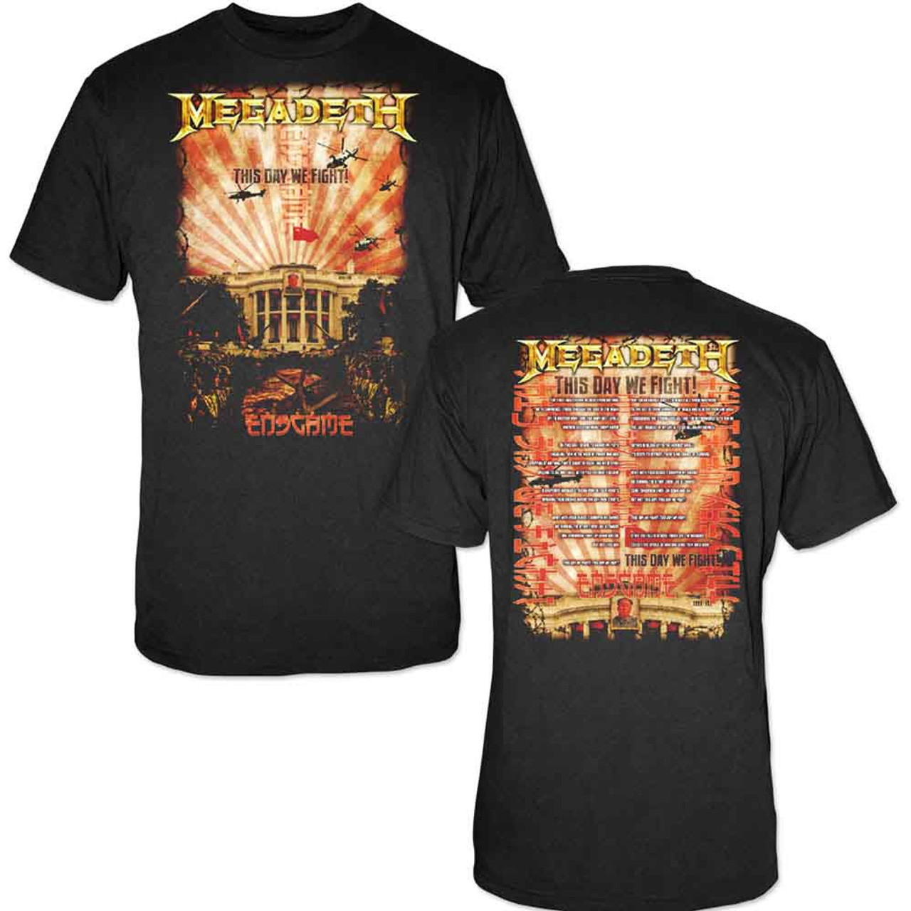 MEGADETH / China Whitehouse (T-SHIRT) (Black) (Back Print) [�󒍓��׏��i 2026�N1��18��(��) �X���܂ł̎�t��]