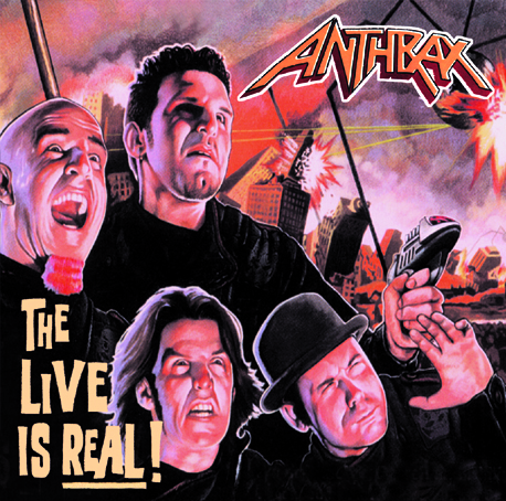 ANTHRAX - THE LIVE IS REAL! (2CDR)