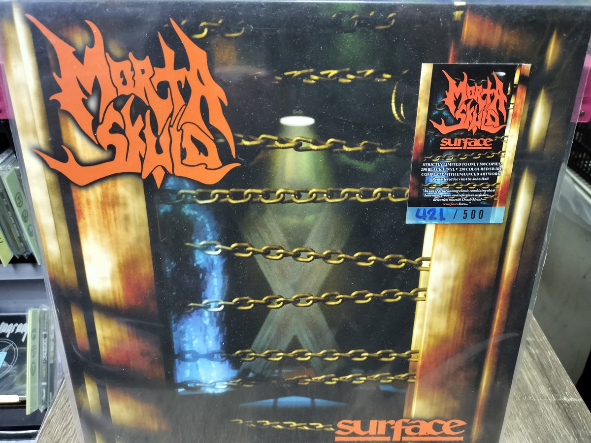 MORTA SKULD / Surface (LP/Orange Splatter)�@7���Ԃ̂ݔ̔�