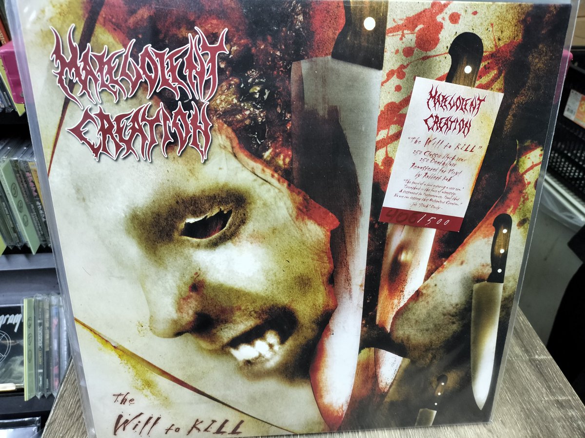 MALEVOLENT CREATION / the Will to Kill (LP) 7���Ԃ̂ݔ̔�