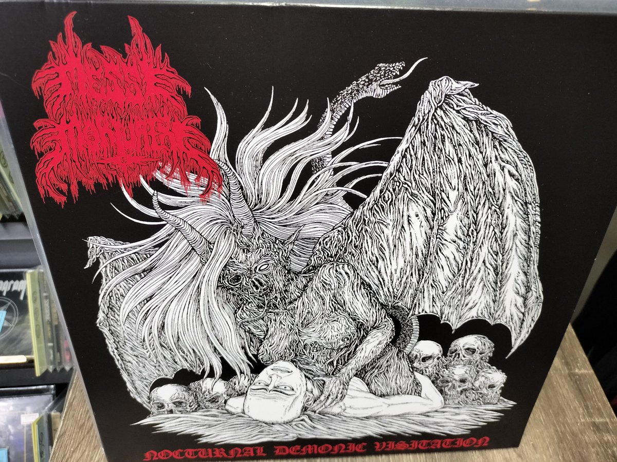 MESSE MORTUAIRE / Nocturnal Demonic Visitation (LP) 7���Ԃ̂ݔ̔�