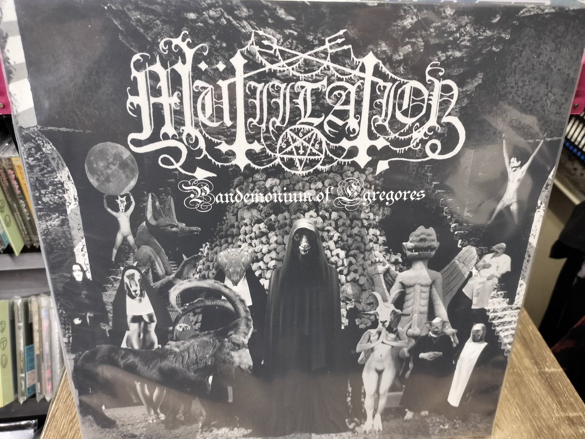 MUTIILATION / Pandemonium of Egregores  LP (White vinyl) ���[�x���\�[���h�A�E�g