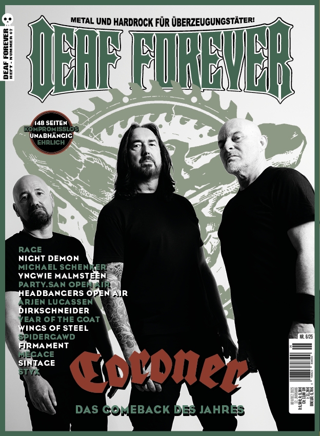 DEAF FOREVER magazine vol.67 (�\��CORONER)