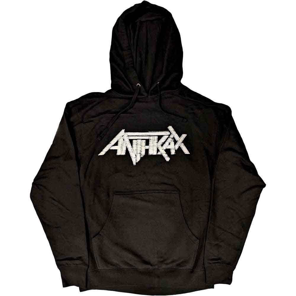 ANTHRAX / Anthrax Logo (L) (Pullover Hoodie_ Black)