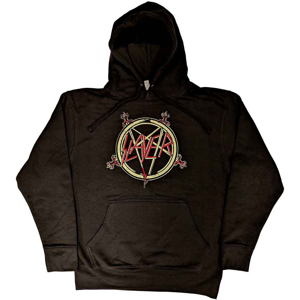 SLAYER / Slayer Pullover Hoodie_ Pentagram (XL/Black)