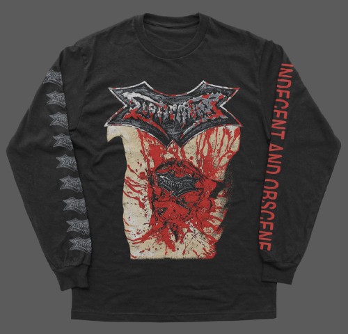 DISMEMBER / Indecent and Obscene (Longsleeve Shirt)�y�󒍓��׏��i 2026�N3��9���i���j�X���܂ł̎�t���z