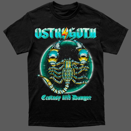 OSTROGOTH / Ecstasy and Danger (Regular T-Shirt)�y�󒍓��׏��i 2026�N3��9���i���j�X���܂ł̎�t���z