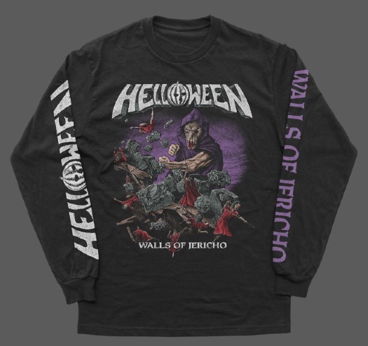 HELLOWEEN - HELLOWALLS (Longsleeve Shirt)�y�󒍓��׏��i 2026�N3��9���i���j�X���܂ł̎�t���z