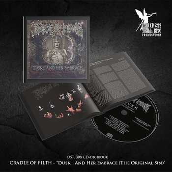 CRADLE OF FILTH / Dusk And Her Embrace (The Original Sin) – Hardcover Digibook CD